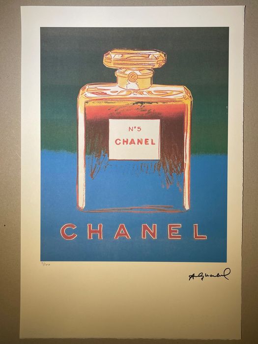 Andy Warhol "Chanel" Edycja limitowana_ Numerowana_ Certyfikat