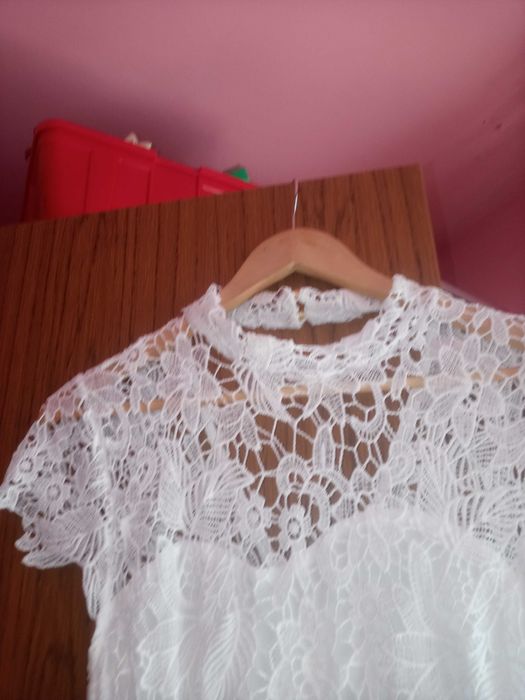 Suknia ślubna oraz buty ślubne