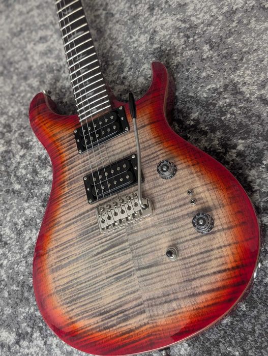 PRS SE Custom 24-08 - Charcoal Cherry Burst