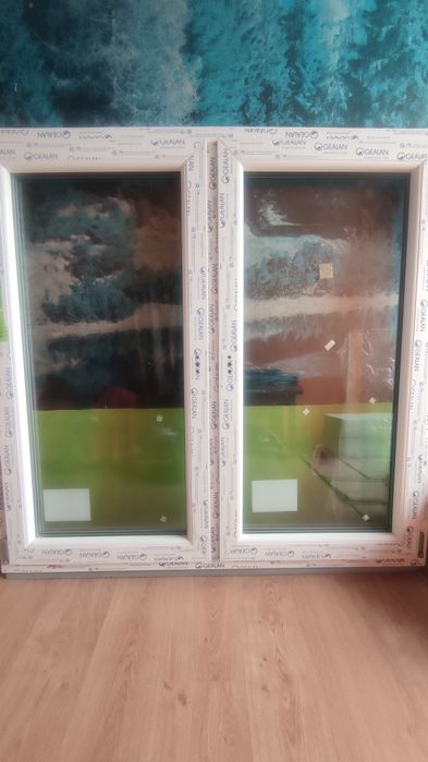 Okno dwuszybowe nowe  PCV