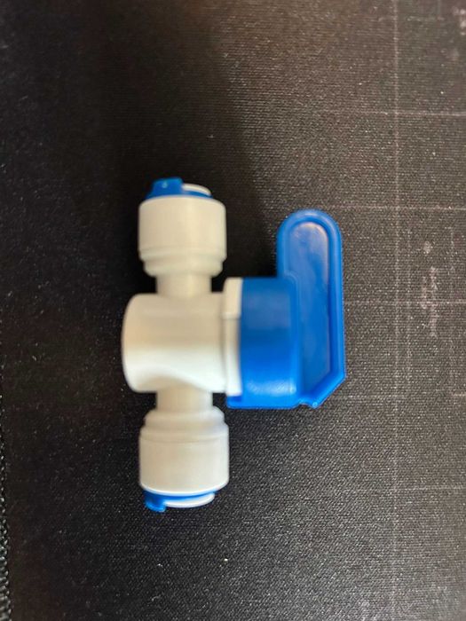 1/4" Torneira de esfera em linha de conexão / encaixe rápido