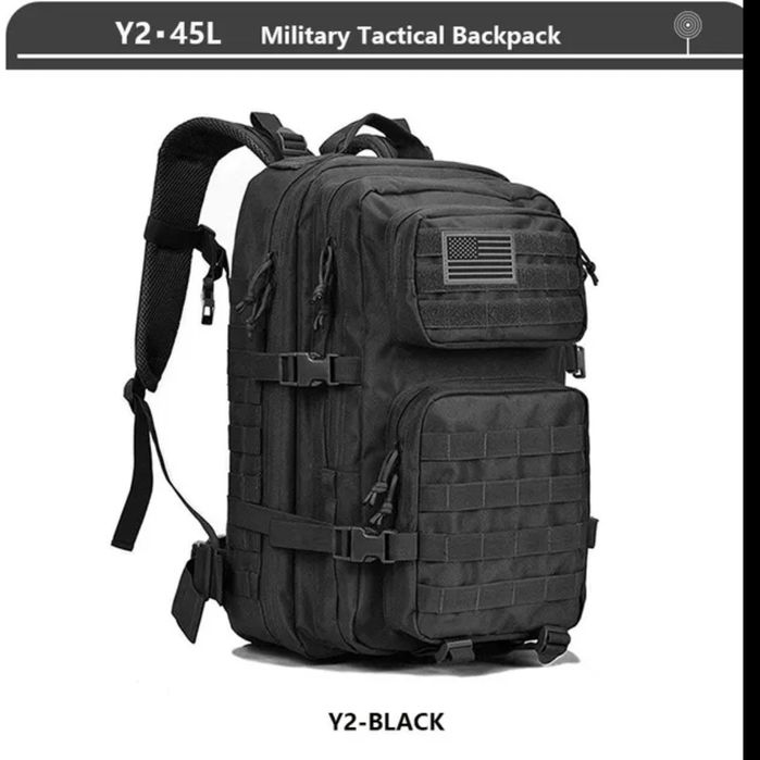 Mochila Tática 45L Nova & Selada