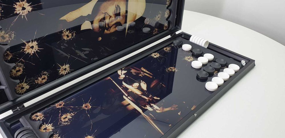 Нарды. Эксклюзивный дизайн с инициалами под заказ. Нарди