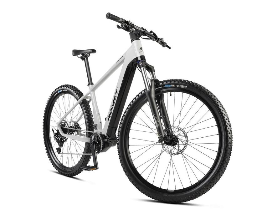 NOWY Rower Elektryczny Roz L Romet E-Mustang 1.0 bateria 725Wh Szary