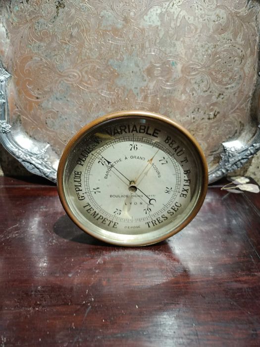 Barametro mesa Centenário 14 cm Ginásio