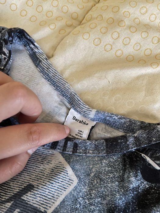 Top azul Bershka Mulher L