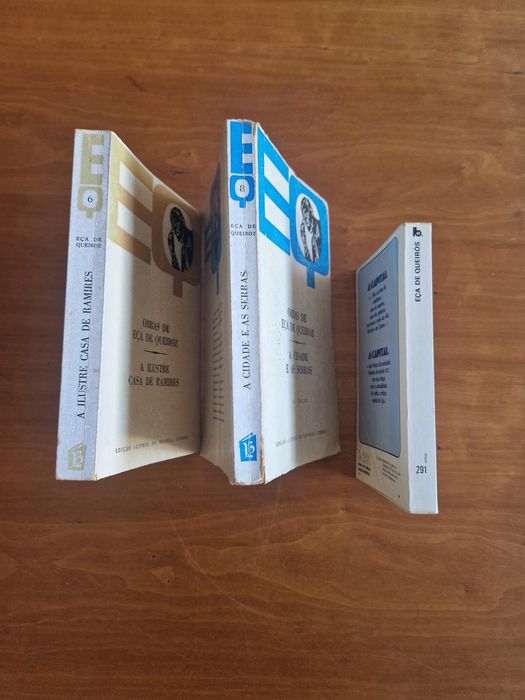 Romances (quatro) de Eça de Queirós