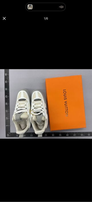 LV skate preto/branco