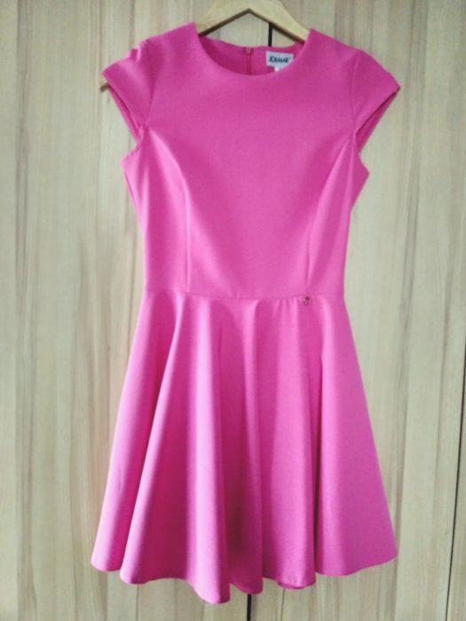 Różowa sukienka 34/XS