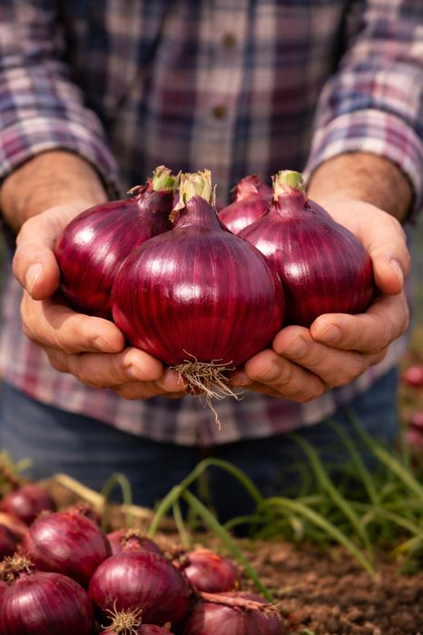 Цибуля червона, Red Baron10/21, тиканка, саджанка, арпаж TOP Голандія