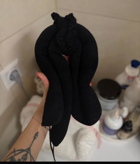 Miękki wałek do włosow+ dwie gumki