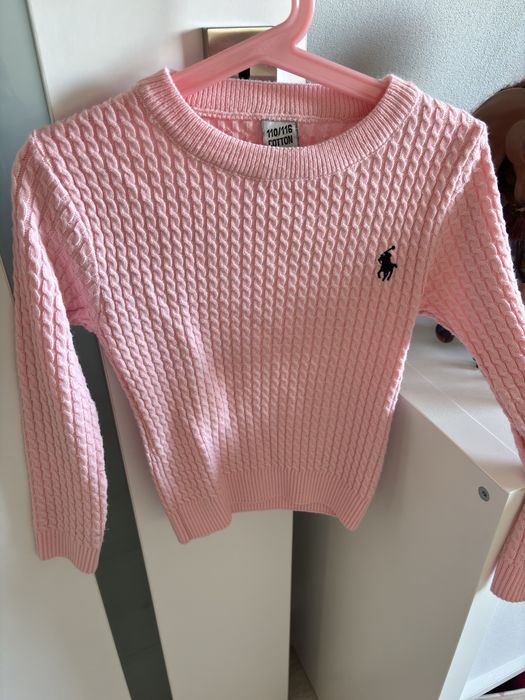 Sweter 110/116 polo ralph/ imitacja