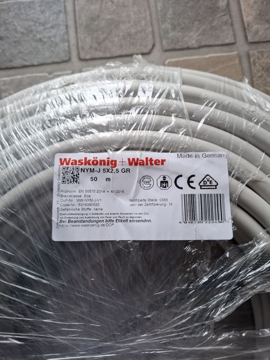 Kabel okrągły 5x2.5 50m