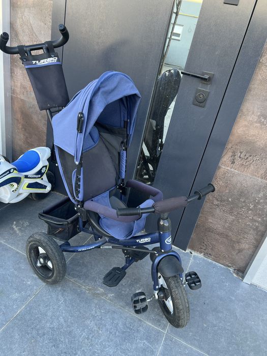 Триколісний велосипед Turbo Trike з батьківською ручкою