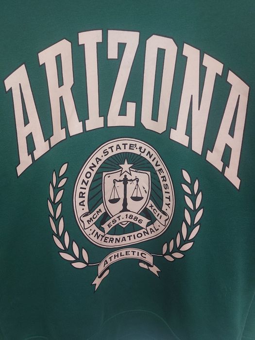Sweatshirt Arizona College Style Vintage Y2K