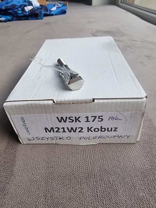 Zestaw śrub nierdzewnych polerowanych WSK 175 Kobuz