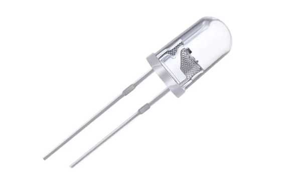 Saco 100x LEDs 5mm Brancos Alto Brilho · transparentes