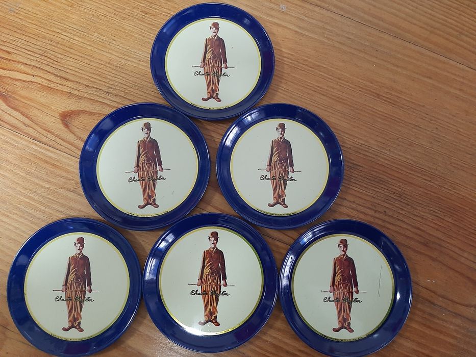 Base de copos Charlie Chaplin