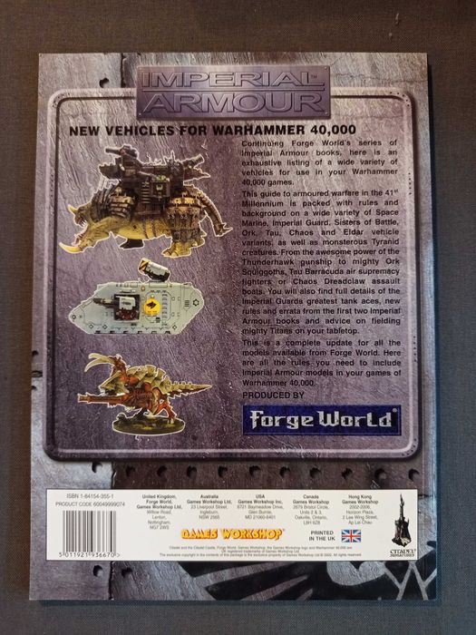 Warhammer 40: Imperial Armour – Update (2002)