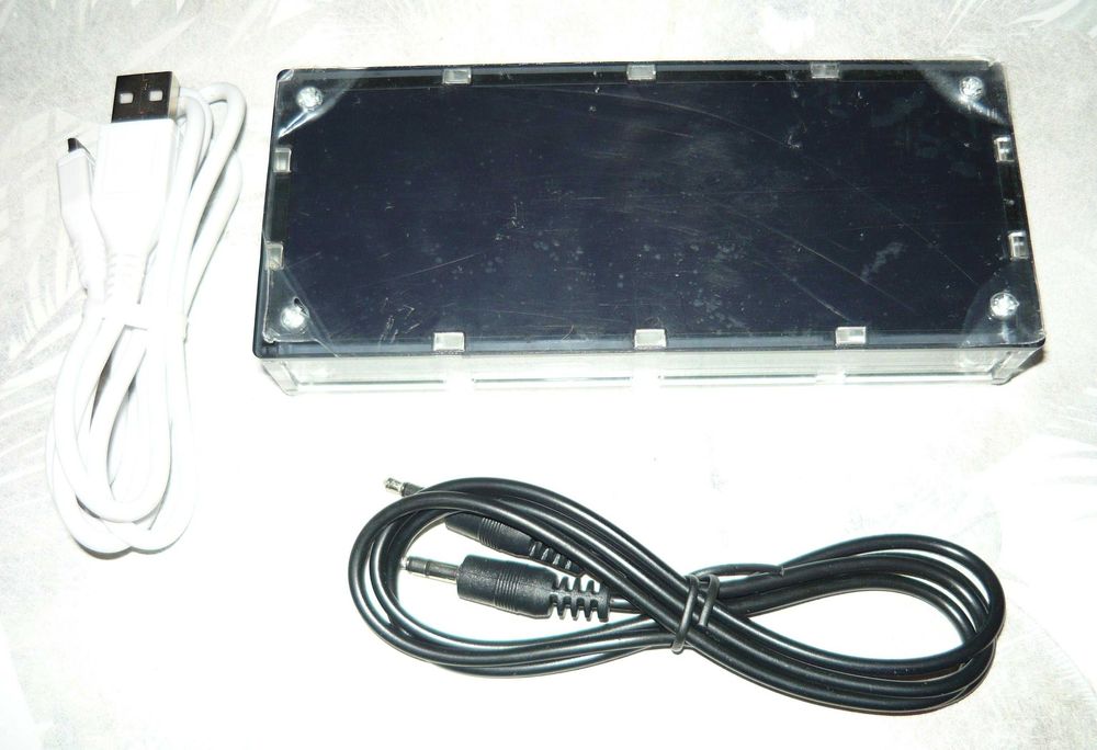 192 LED Analizator wskaźnik 8 Trybów audio spectrum widmo korektor