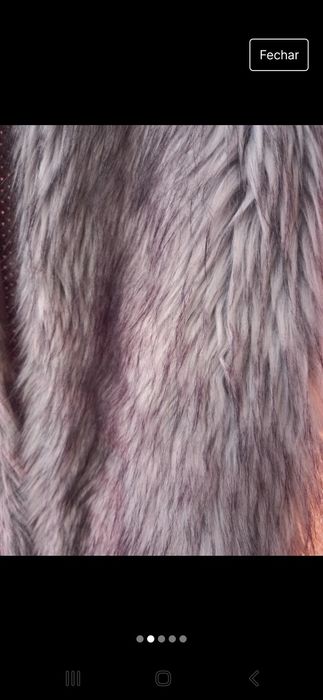 Colete de pêlo sintético