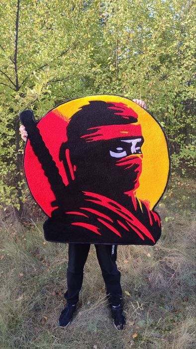 Ковер самурай ручная работа