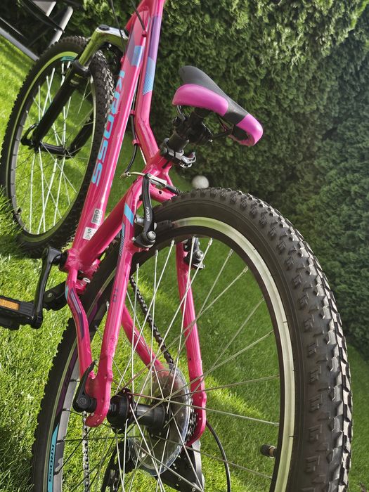 Rower Kross Lea 24' Jak Nowy różowy