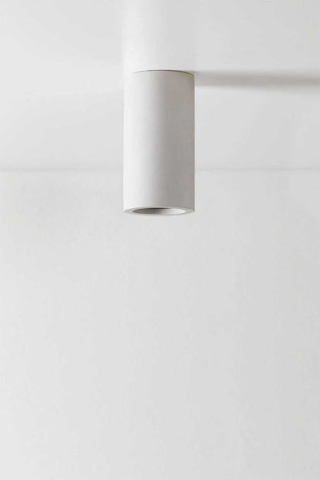 2 Plafons de Gesso Idalia c/ Lâmpadas – Novos