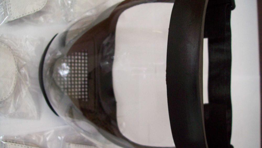 Pyłoszczelna, odporna na uderzenia maska ochronna twarzy