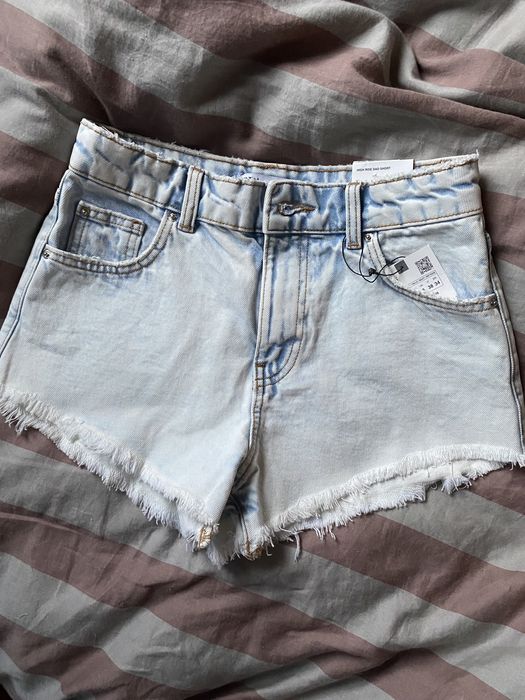 Spodenki jeansowe zara