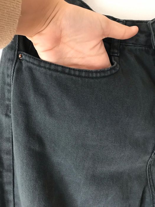 Calça wide leg preta