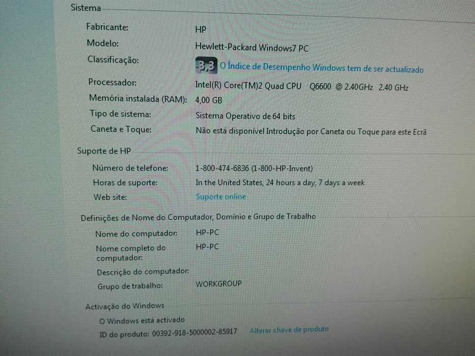 HP Pavilion Elite Q6600