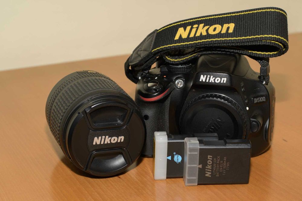 Máquina Fotográfica Nikon D5100 + Lente 18–105mm + Ofertas