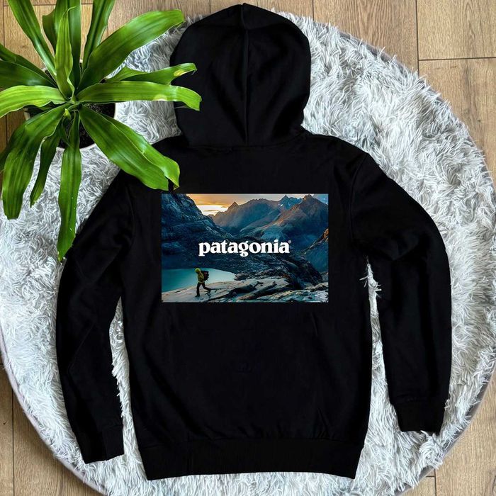 Shark › Patagonia Худи черное › XS S M L XL  › Кофта Патагония