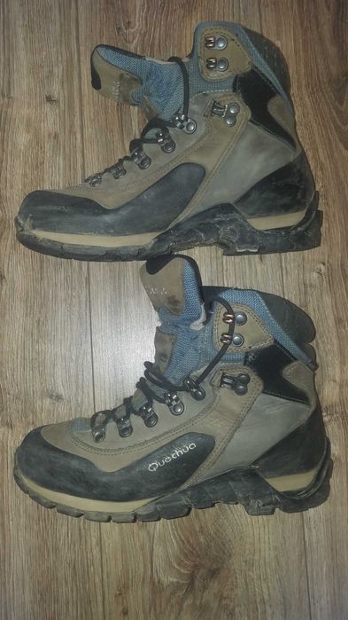 Buty QUECHUA FORCLAZ TREK 900 LADY 38/39 24.5cm górskie Skóra membrana