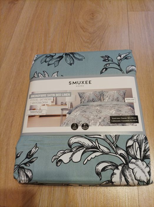 Pościel z satynowego mikrowłókna marki Smukee