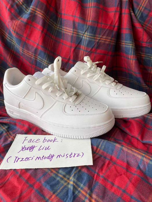 Nike Air Force 1, białe, rozmiar.45