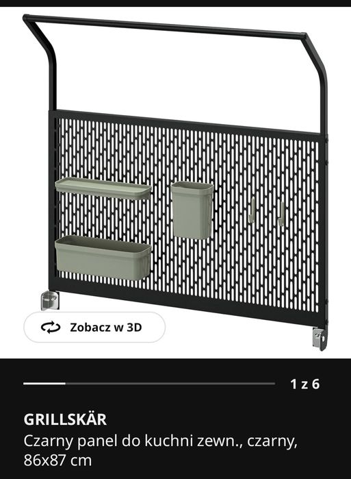 Panel Ikea Grillskar 105.231.69
6,6,4,4,1,9,4