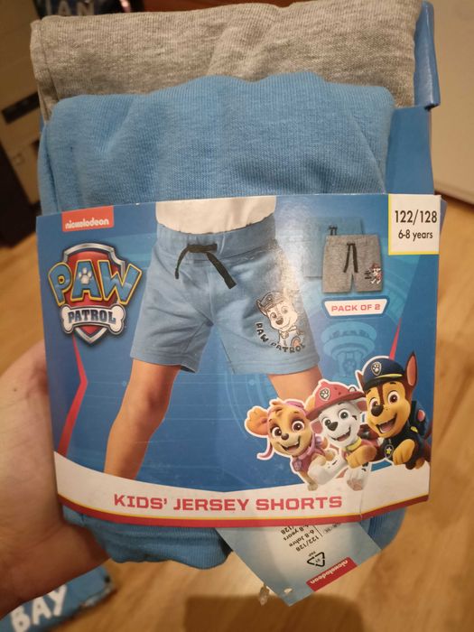 Nowe koszulki i spodenki Psi patrol