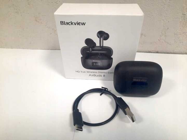 Blackview AirBuds 8 Novos – ANC, IPX7, 30h Bateria