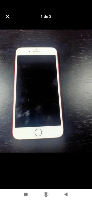 Vendo ou troco iPhone 7 puls com carregador e bateria 100 com 128 gb  preço fixo