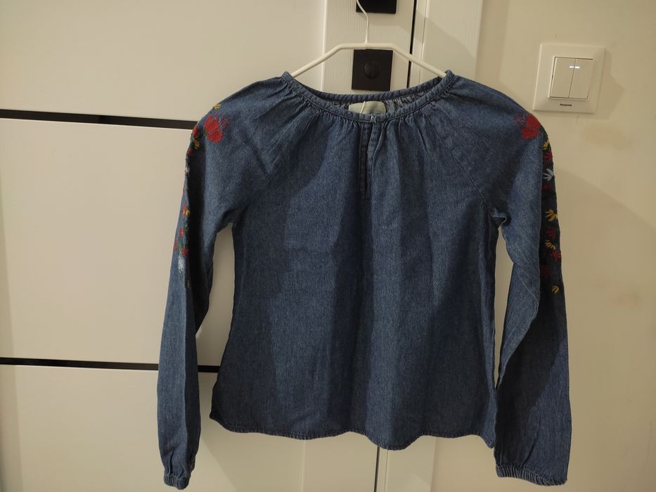 Нова Джинсова блуза для школи