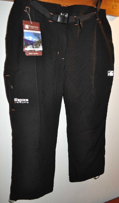 NOWE -Deproc- Spodnie trekkingowe damskie roz 24 (UK W34/L30) + pasek