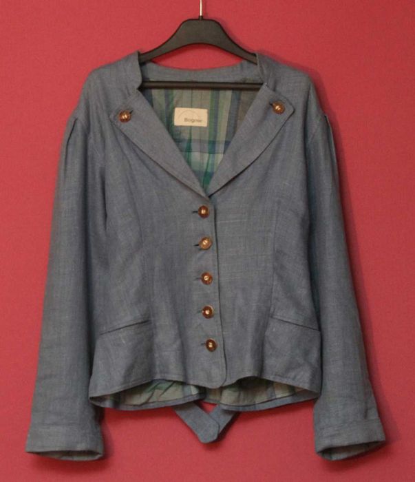 Bogner рр 40 L wmns льняной пиджак олений рог