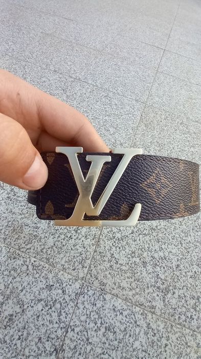 Cinto Louis Vuitton LV Initiales Monogram
