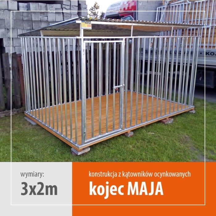 Kojec dla psa MAJA 3x2 kojce dla psów klatki legowiska boksy WYPRZEDAŻ