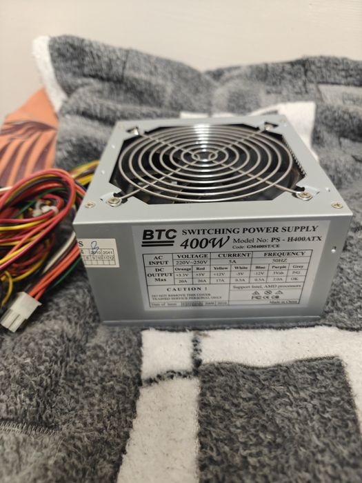 Блок живлення, HDD 1 TB, кулери вентилятори