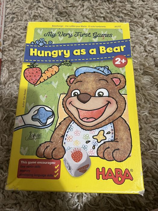 Gra dla 2 latka Hungry as a Bear