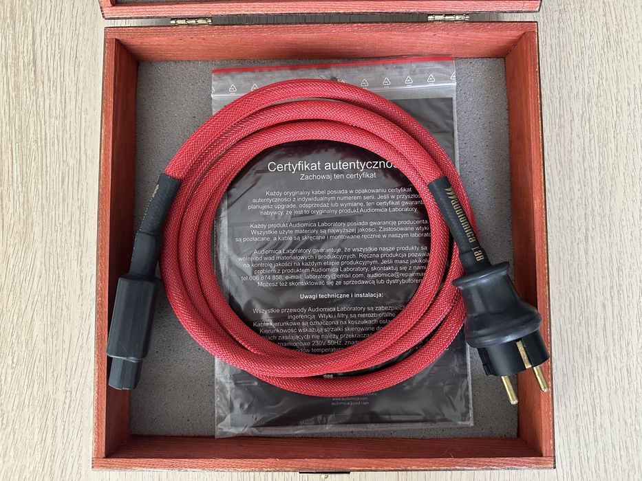 Kabel zasilający  Audiomica Jasper Reference 2m