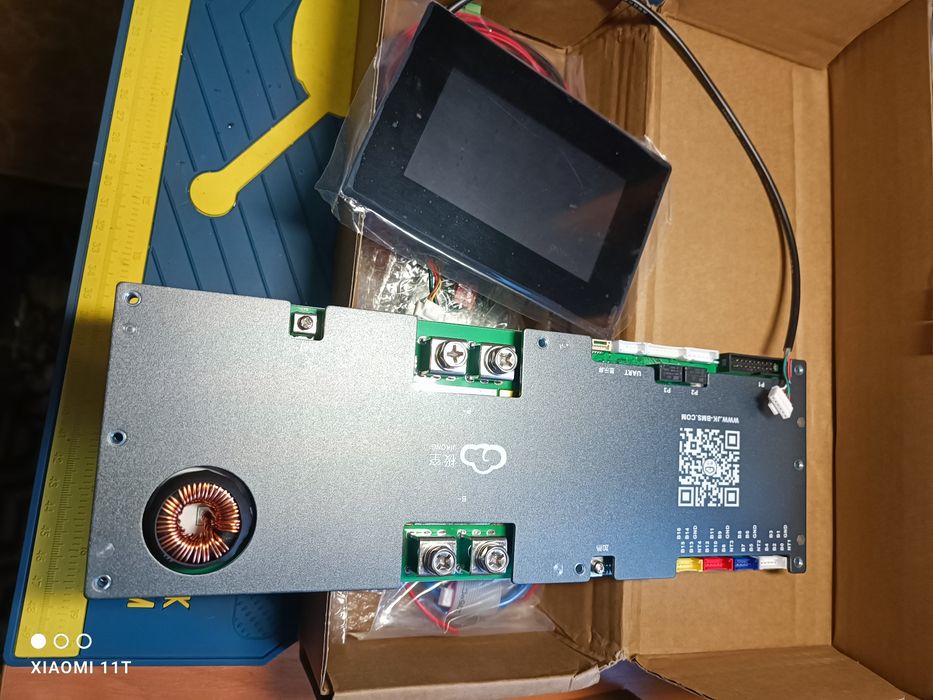 Смарт BMS JK-PB2A16S20P V19 + скляний дисплей!